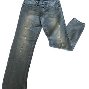 Juicy Couture Vintage Women’s Blue Distressed Jeans size 2